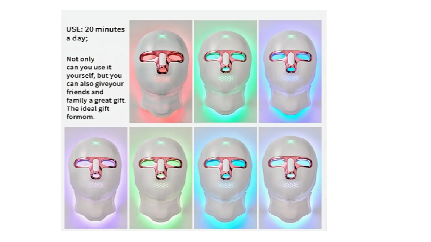 7-color Mask Device Facial and Neck