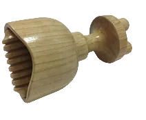 WOODTHERAPY COPA RODILLO MEDIANA CABO CHAMPIÑON