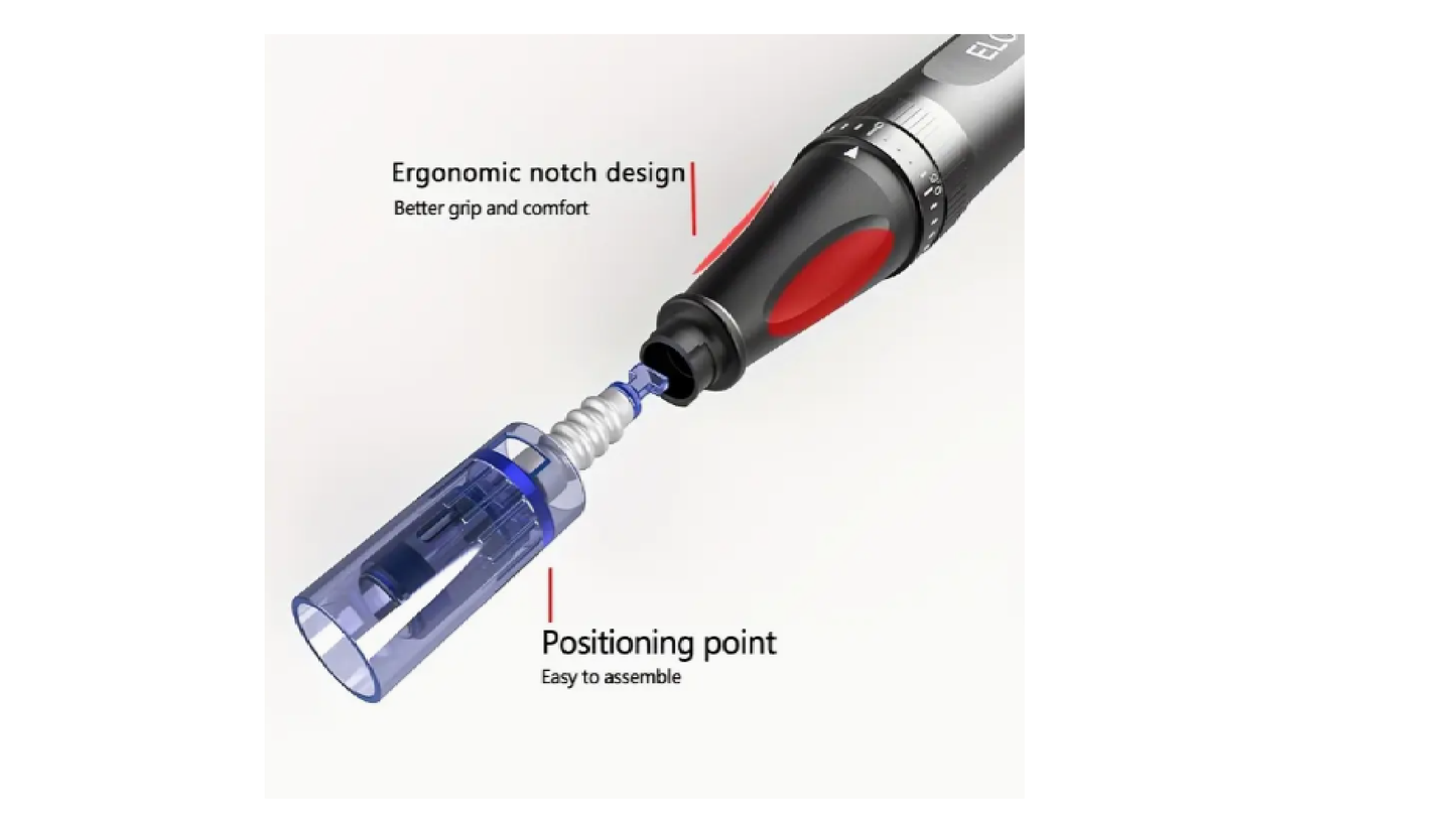 ELON-YC Dermapen with 10pcs Nano-RD Cartridge