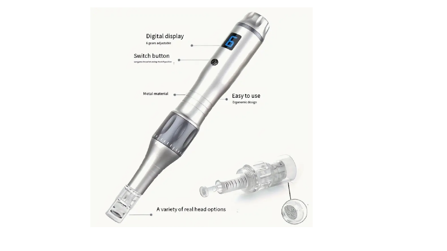 Elon-YC -X3 Micro Agujas con 5 Free Cartridges: 5pcs Round Nano-RD