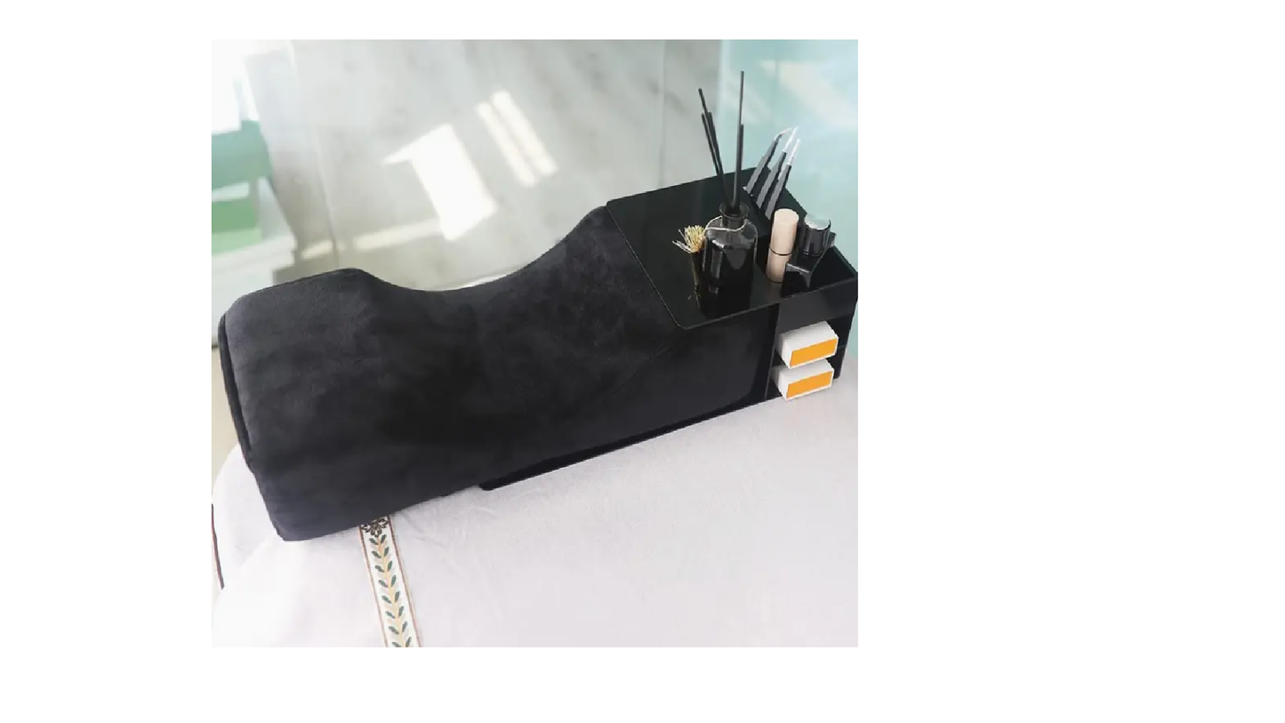 Eyelash Extension Neck Pillow | Velvet Comfort Cushion for Salon