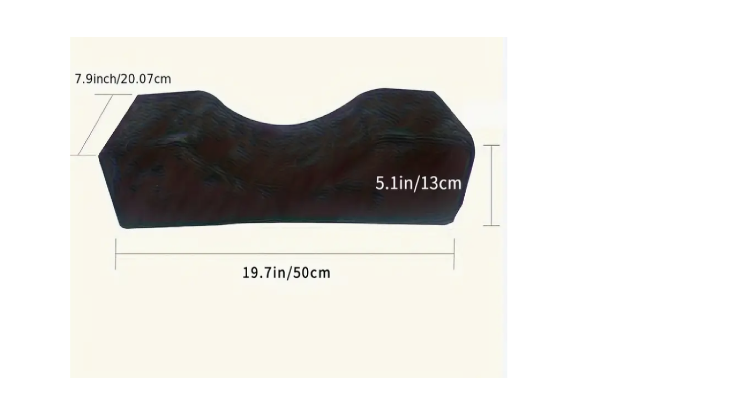 Eyelash Extension Neck Pillow | Velvet Comfort Cushion for Salon