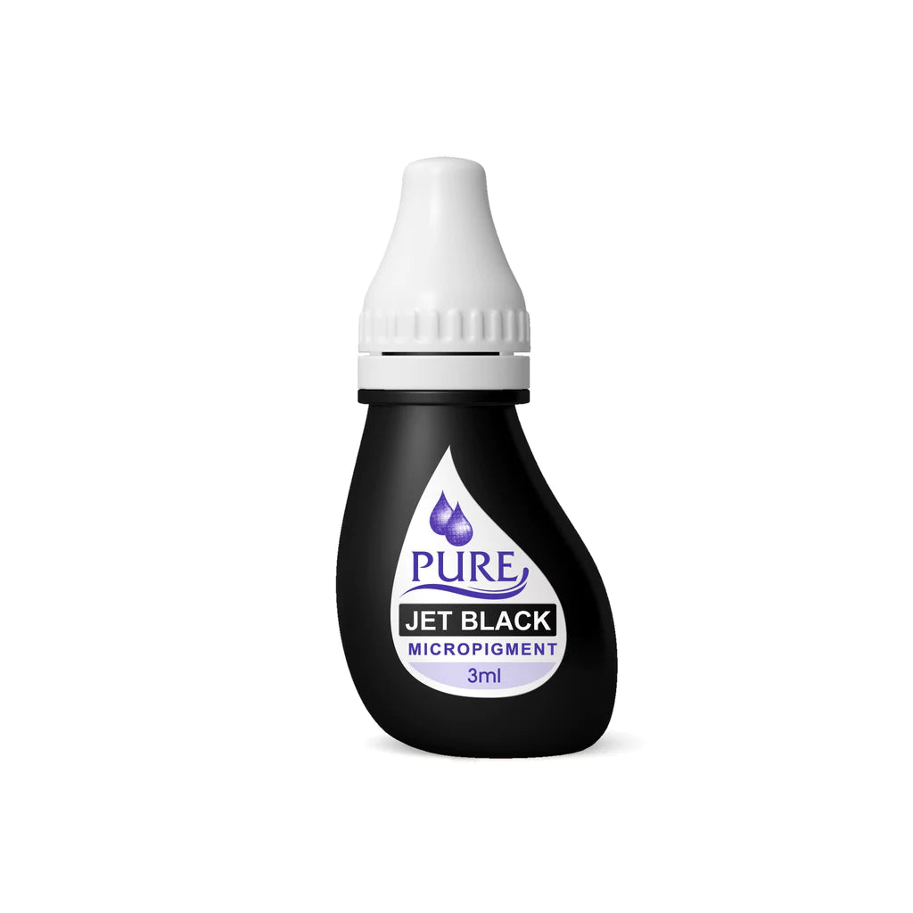3 ML Pure Jet Black pigment - Eyeliner color-