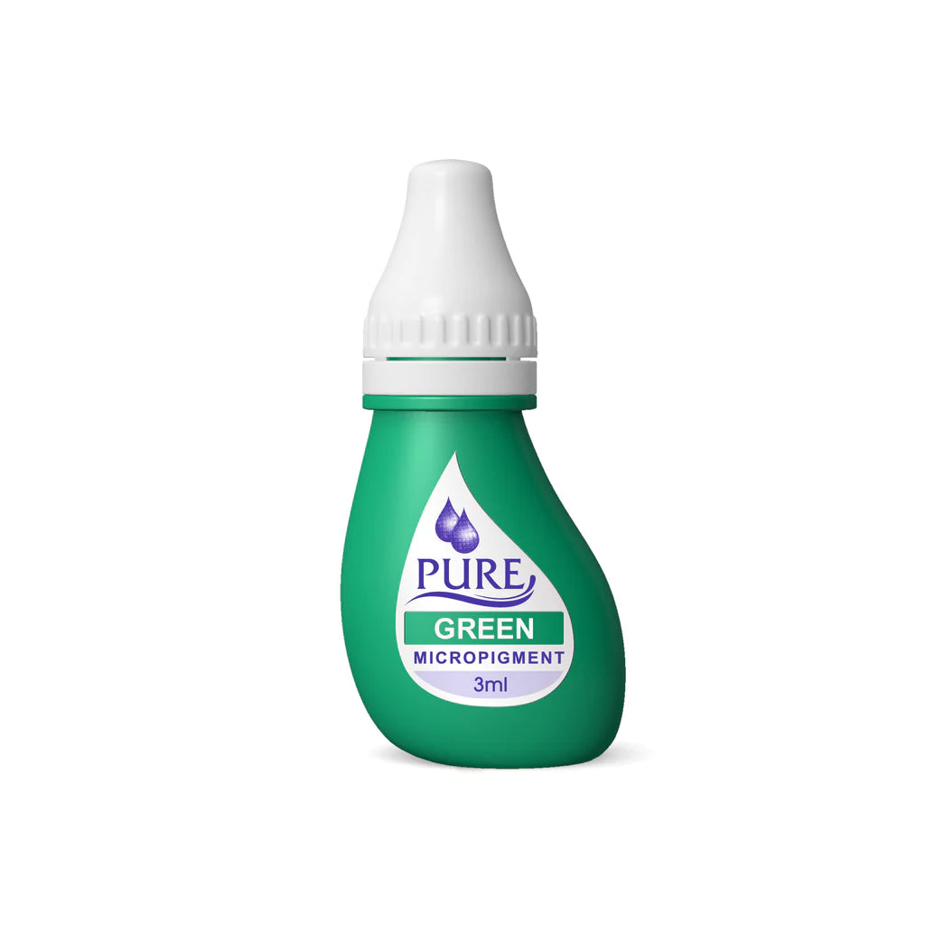 3 ML Pure Green pigment/ Eyeliner Base Color-