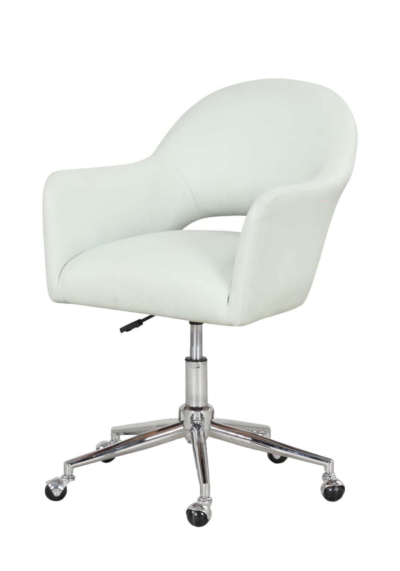 Chair with back and PU Leather