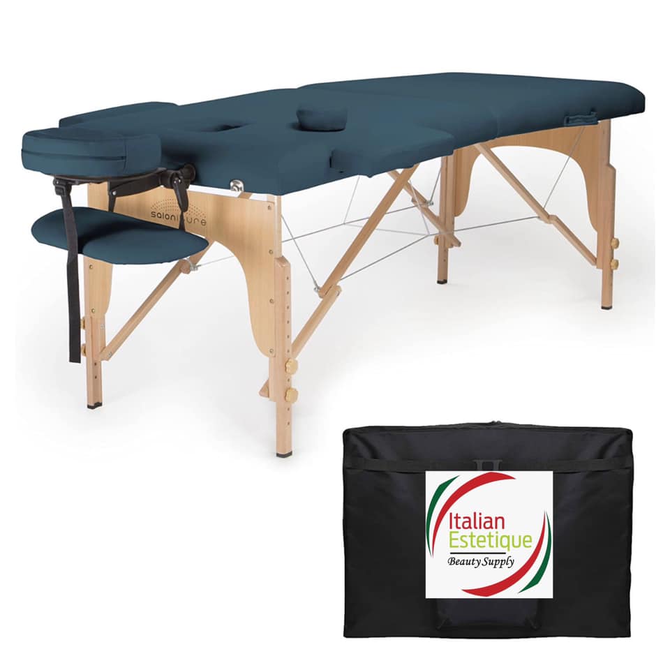 Massage Table Aqua Blue