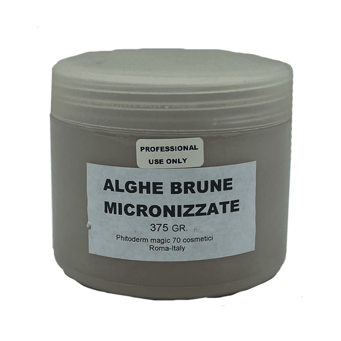 Micronized brown algae