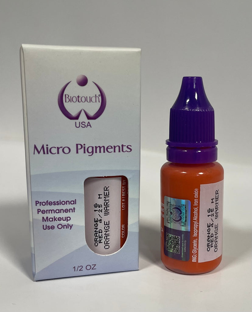 1/2 oz Microblading Pigment - Orange Warmer