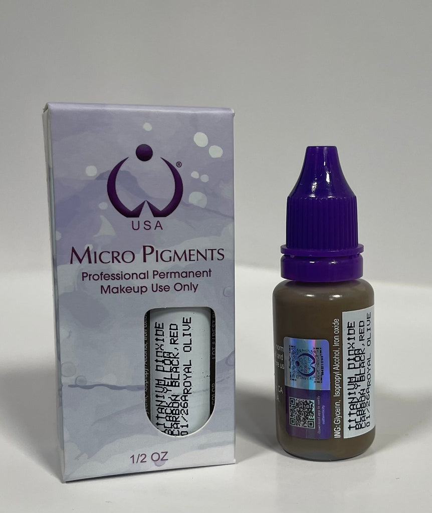 1/2 oz Microblading Pigment - Royal Olive
