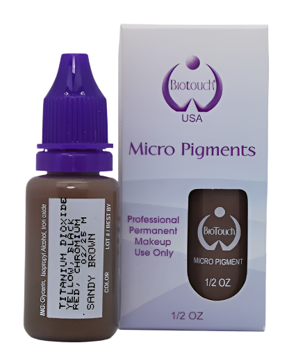 1/2 oz Microblading Pigment - Sandy Brown -