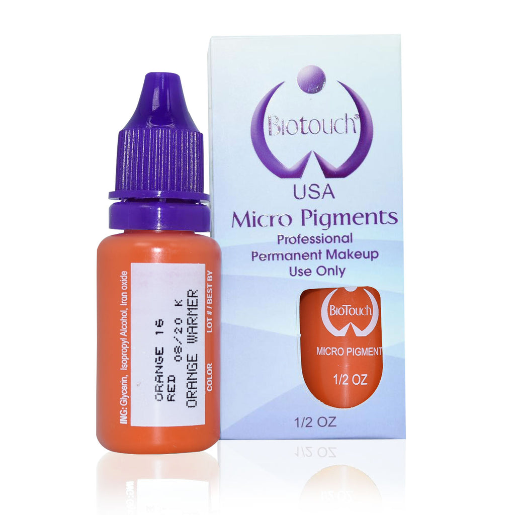 1/2 oz Microblading Pigment - Orange Warmer