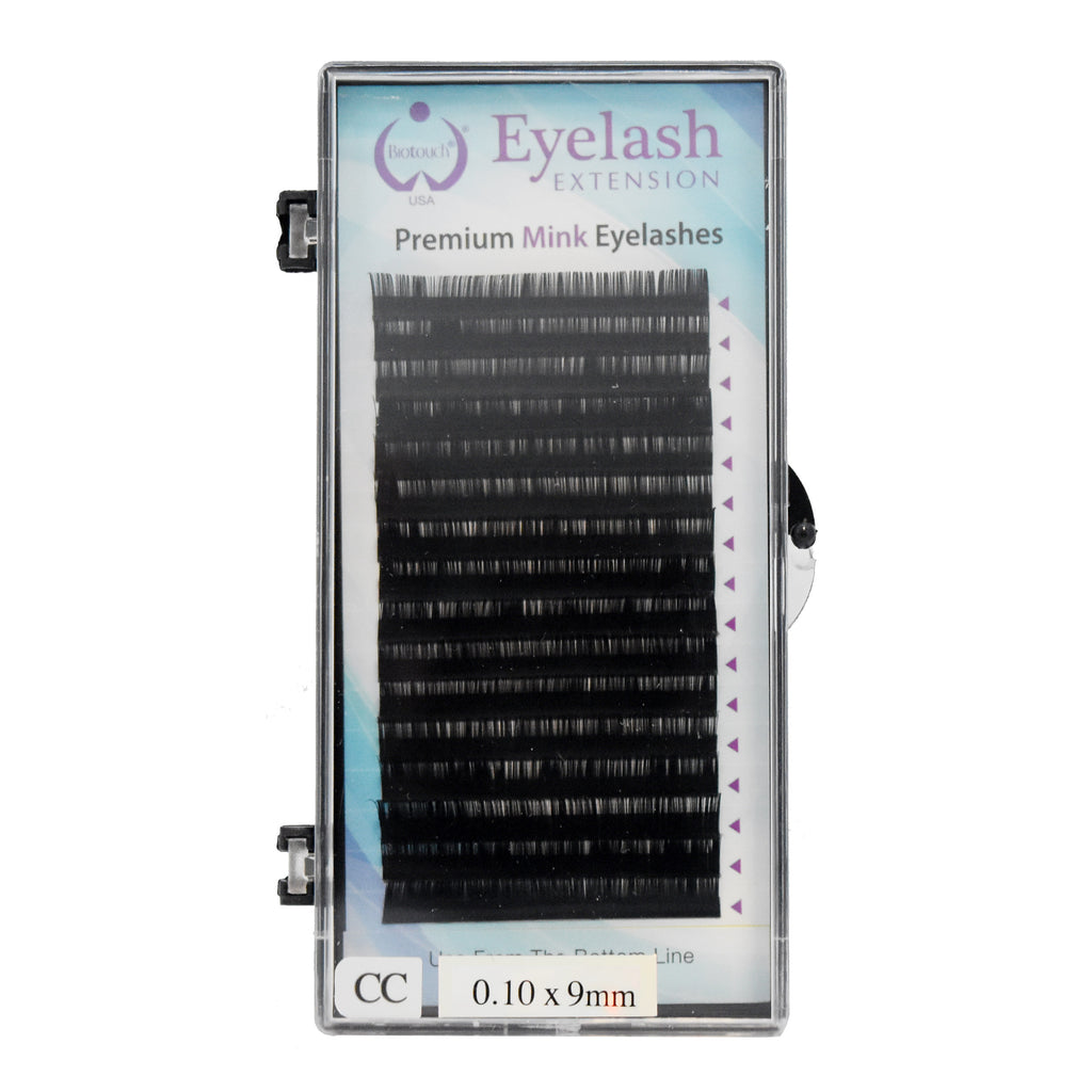 Premium Mink Lashes CC-Curl 0.10 x 9 mm 16 pcs/pack -