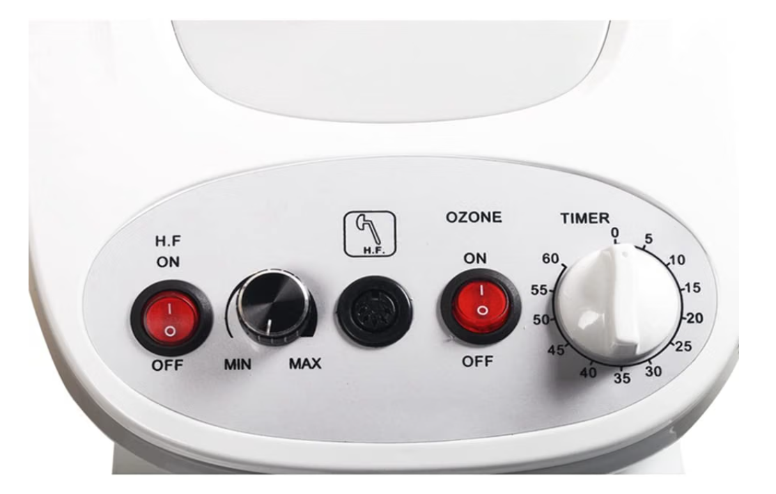 Facial Steamer Machine & Mag Lamp & High Frequency Skin Care 3 in 1