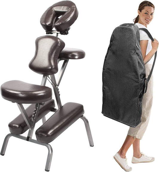 Adjustable Portable Folding Full-Body Massage Chair