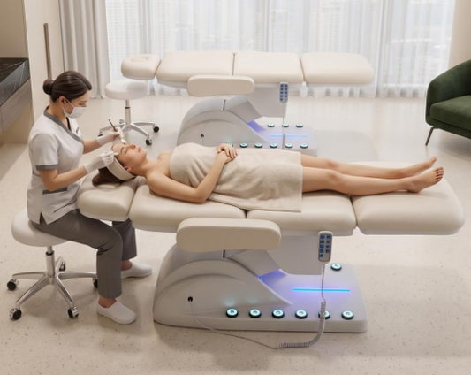 Massage Bed Fully Electric  Heavy-Duty Motorized Spa Chair/ Lash Bed/ Tattoo Chair