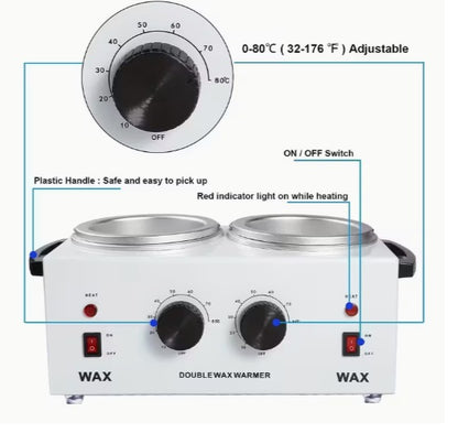 Double Wax Pot Professional Waxing Machine