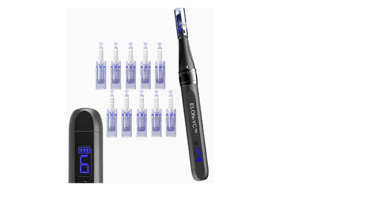 ELON-YC Dermapen with 10pcs Nano-RD Cartridge