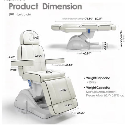 Professional Massage Bed with remote control