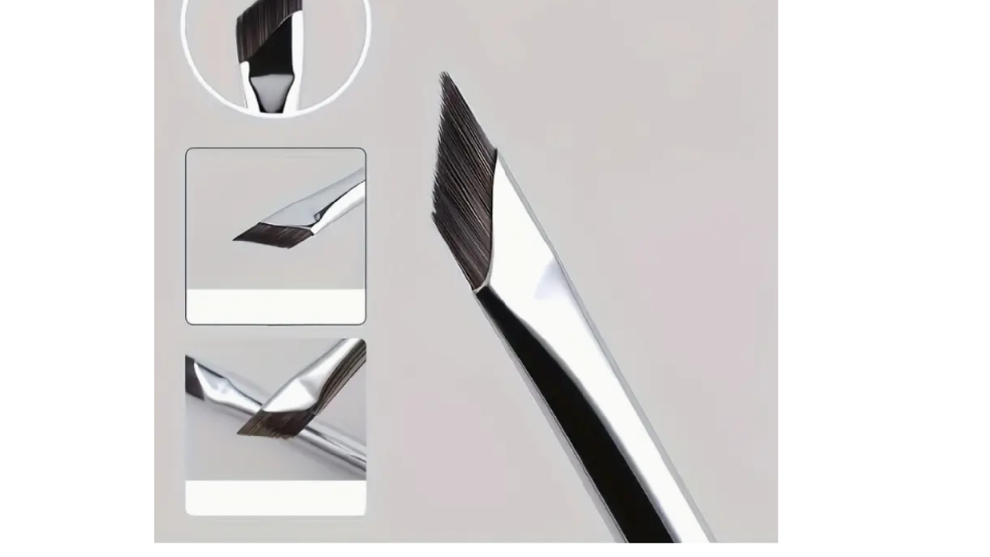 Luxury Rhinestone Embellished Eyebrow Brush