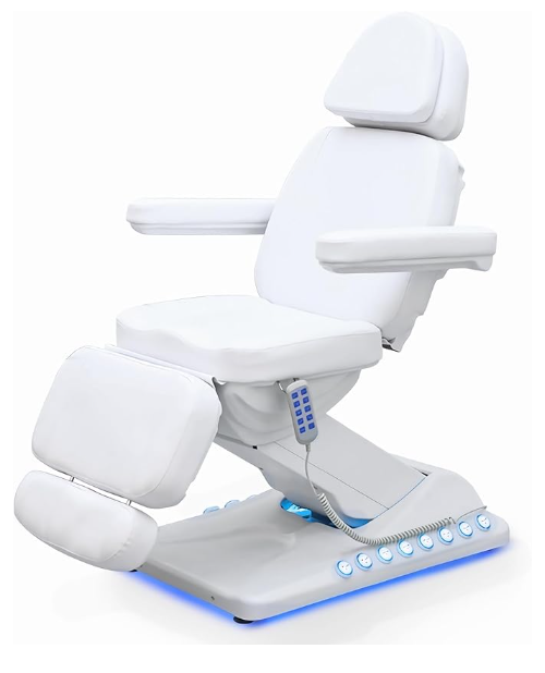 Electric Massage Table, Adjustable Facial Massage Tattoo Chair
