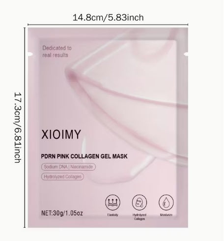 Salmon DNA PDRN pink collagen jelly gel mask