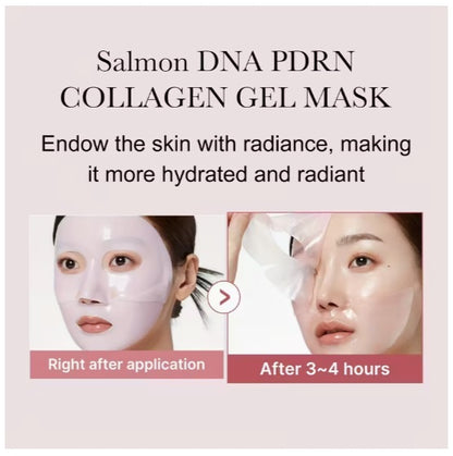 Salmon DNA PDRN pink collagen jelly gel mask