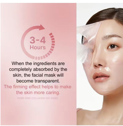 Salmon DNA PDRN pink collagen jelly gel mask