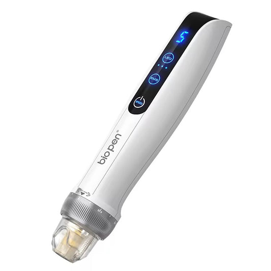 Bio Pen Pin Nano Skin Care Hair Regrowth Microneedling Derma Pen with EMS Microcurrent Led Light