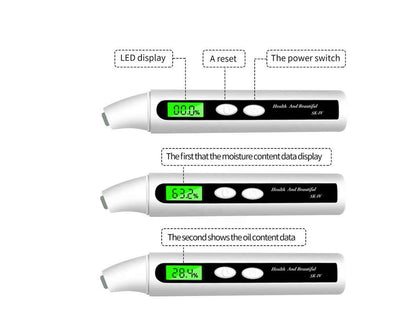 Digital Moisture Monitor For Skin