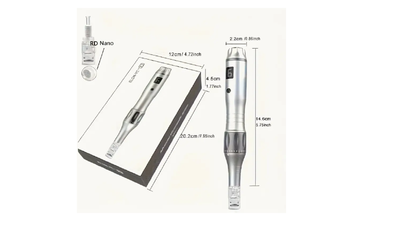 Elon-YC -X3 Micro Agujas con 5 Free Cartridges: 5pcs Round Nano-RD
