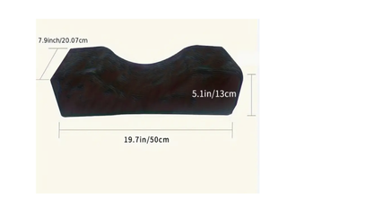 Eyelash Extension Neck Pillow | Velvet Comfort Cushion for Salon