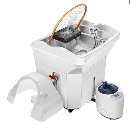 HEAD SPA BOWL CON ARO DE AGUA PORTATIL