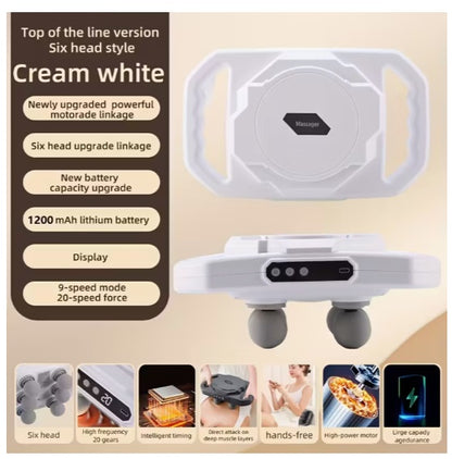 Professional Six-head Massage Gun