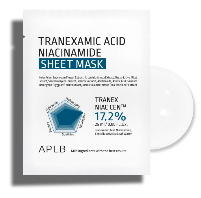 APLB Tranexamic Acid Niacinamide Sheet Mask