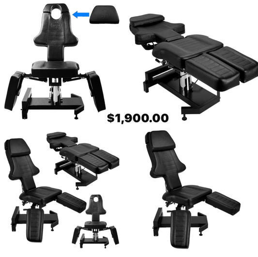 Reclining Tattoo Chair