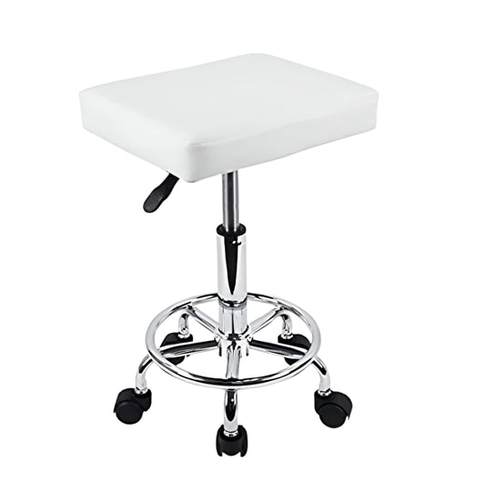 White Square Chair