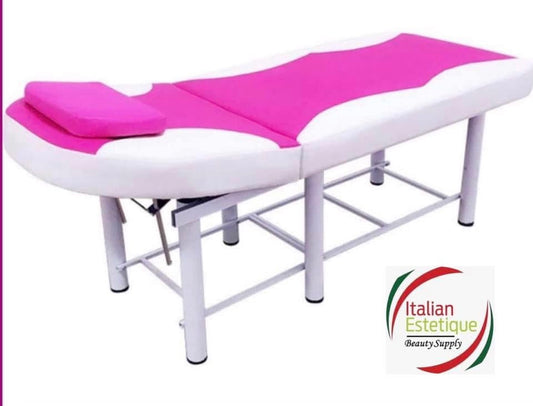 Salon Table Pink and White
