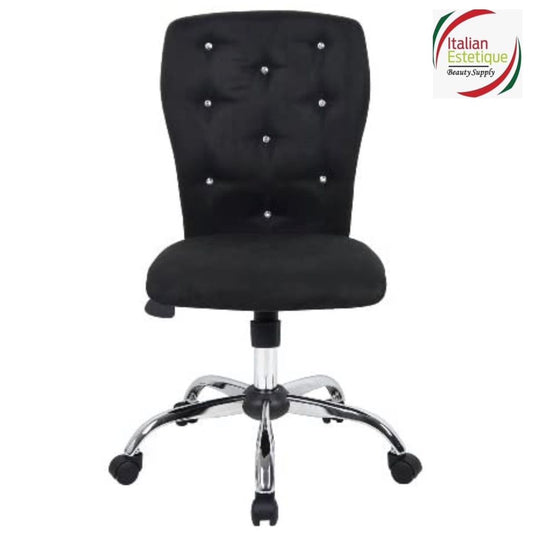 Black Rhinestones Chair
