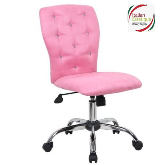 Pink Rhinestones Chair