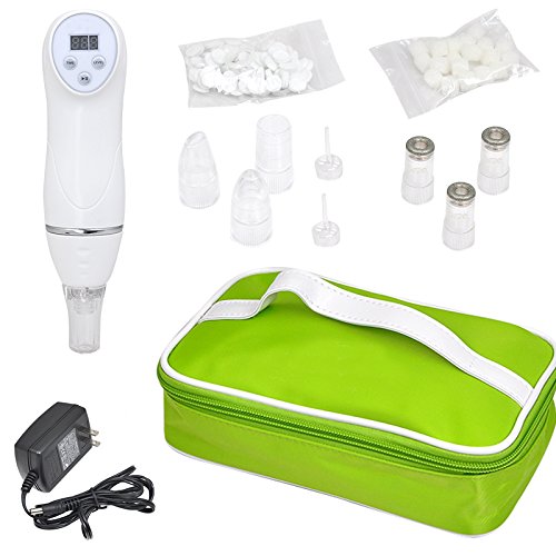 Hot Microdermabrasion Peeling Facial Pore Vacuum Cleanser Pen-