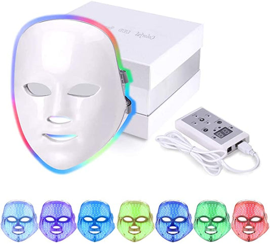 Red Light Therapy Devices LED Light Therapy Facial Skin Mask Machine for Home Use-
