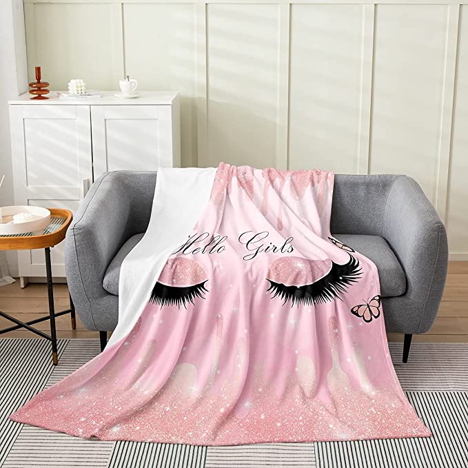 Eyelash Throw Blanket-