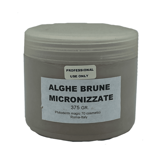 Micronized brown algae