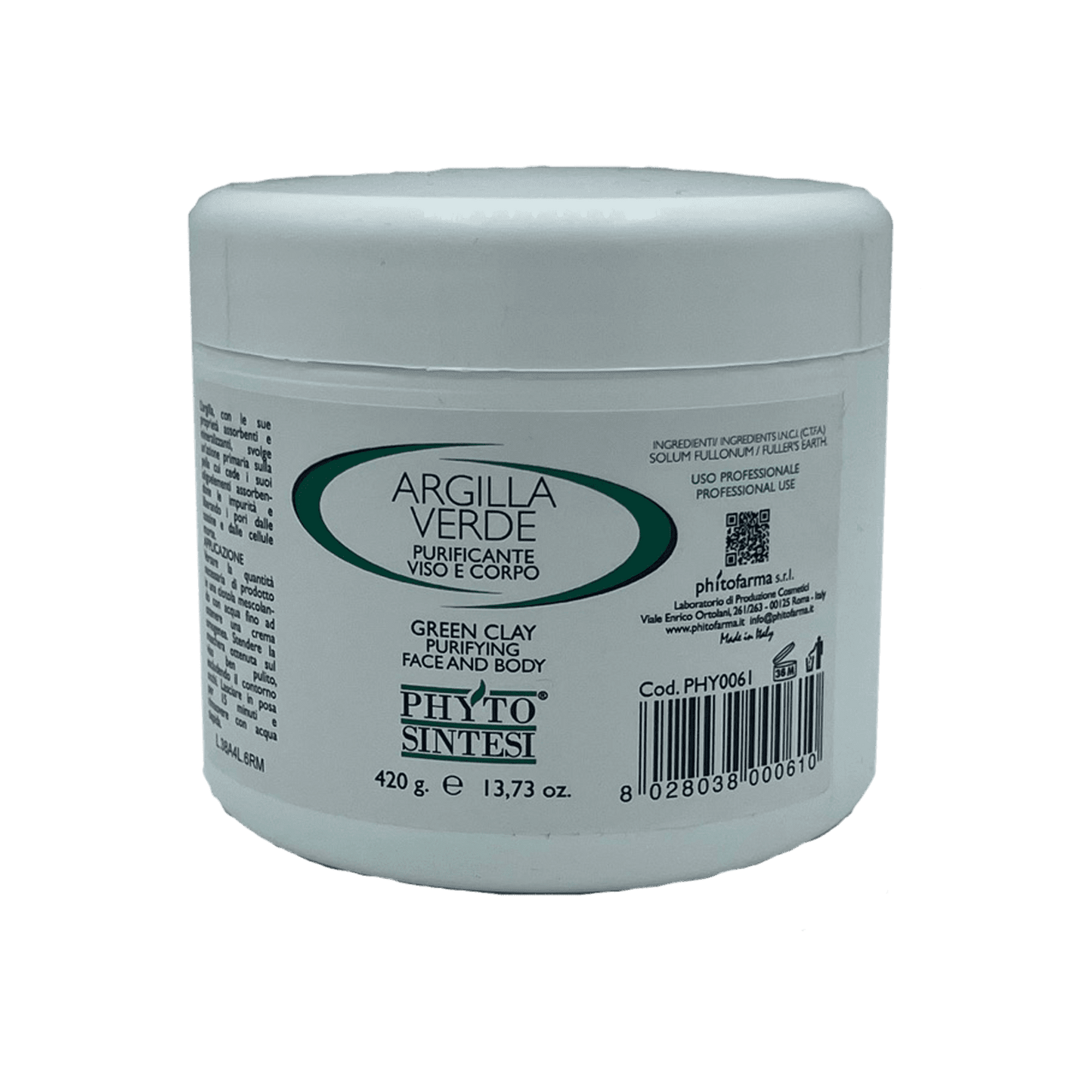 Clay Green Powder