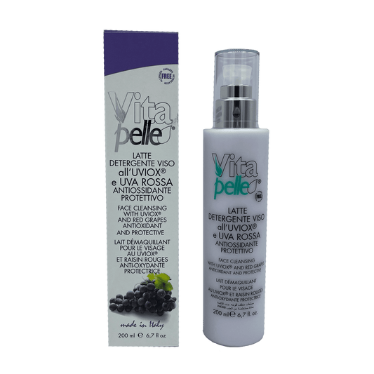 Milk Deter Uviox and Red Grapes-